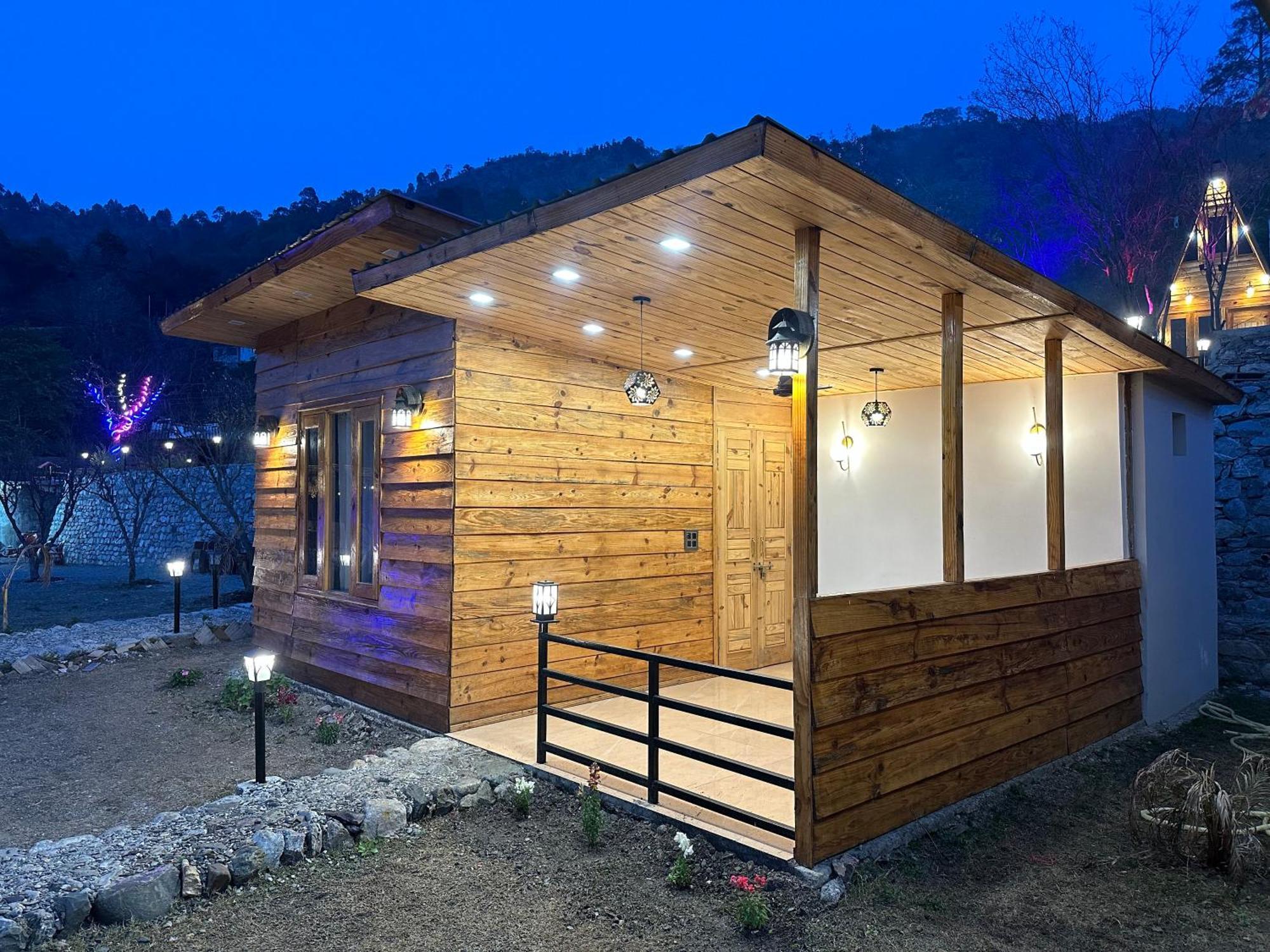 Cabana Riverside Resort - Kainchi Dham Nainital Luaran gambar