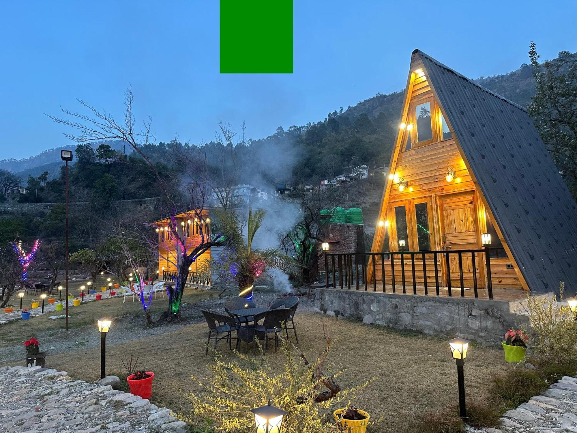 Cabana Riverside Resort - Kainchi Dham Nainital Luaran gambar